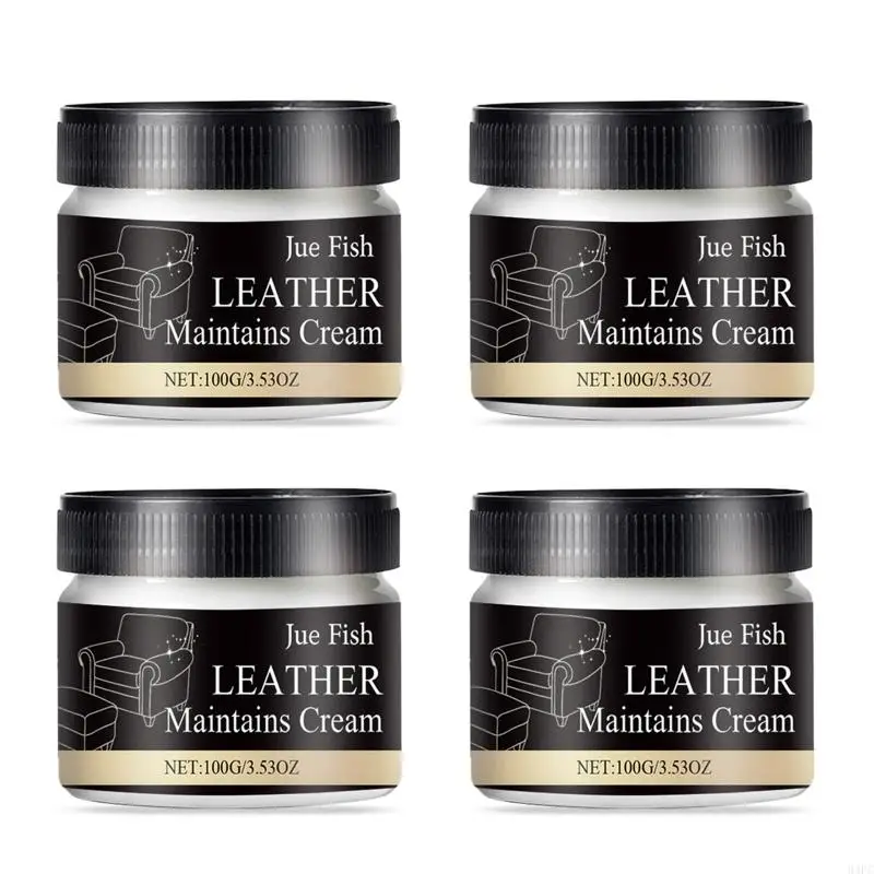 94PC Set of 4 Natural Leather Filler Repair Compound Furniture Restoration Cream