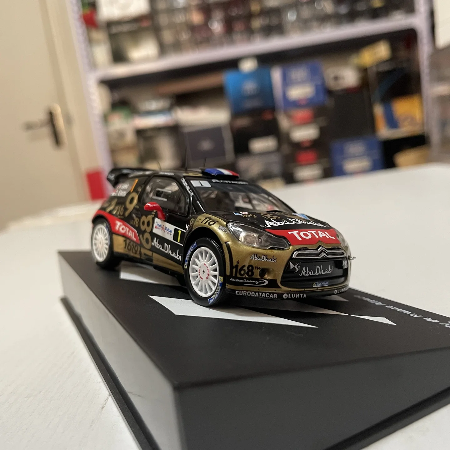 

IXO 1:43 Scale Diecast Alloy Citroen DS3 WRC 2013 Loeb Toys Cars Model Classics Nostalgia Adult Gifts Souvenir Static Display