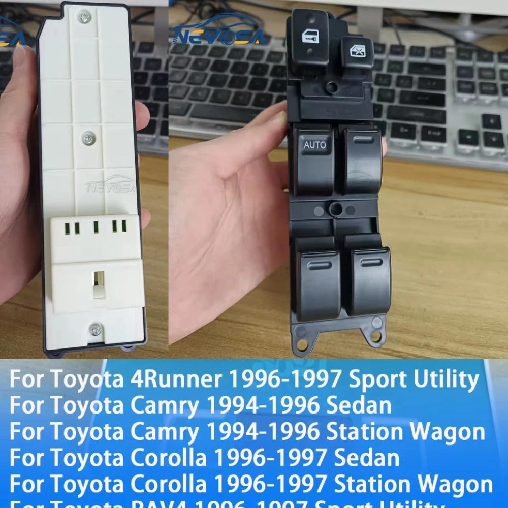 LHD For 1996 1997 Toyota Corolla RAV4 4Runner Camry 84820-32150 Electric Power Window Control Switch 84820-32150 84820-12240