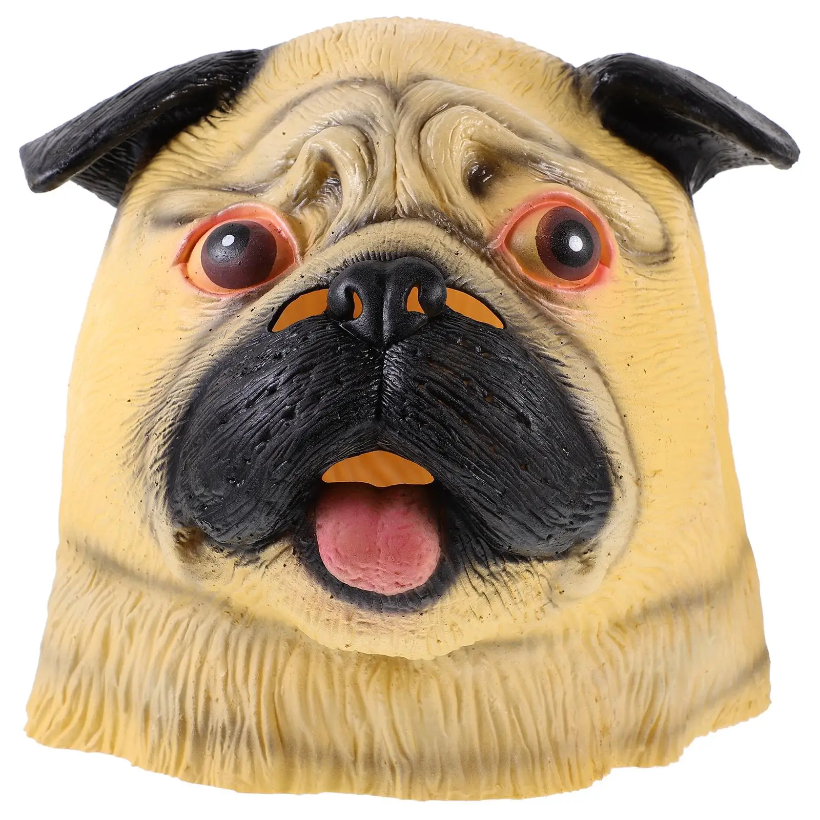Masks Head Costume Dog Rubber Hoods Dog Props Halloween Props Halloween Gifts