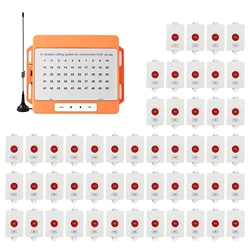 Wireless Construction Site Receiver With Call Bell for Calling Elevator Wireless Calling System Receiver With Internal Battery