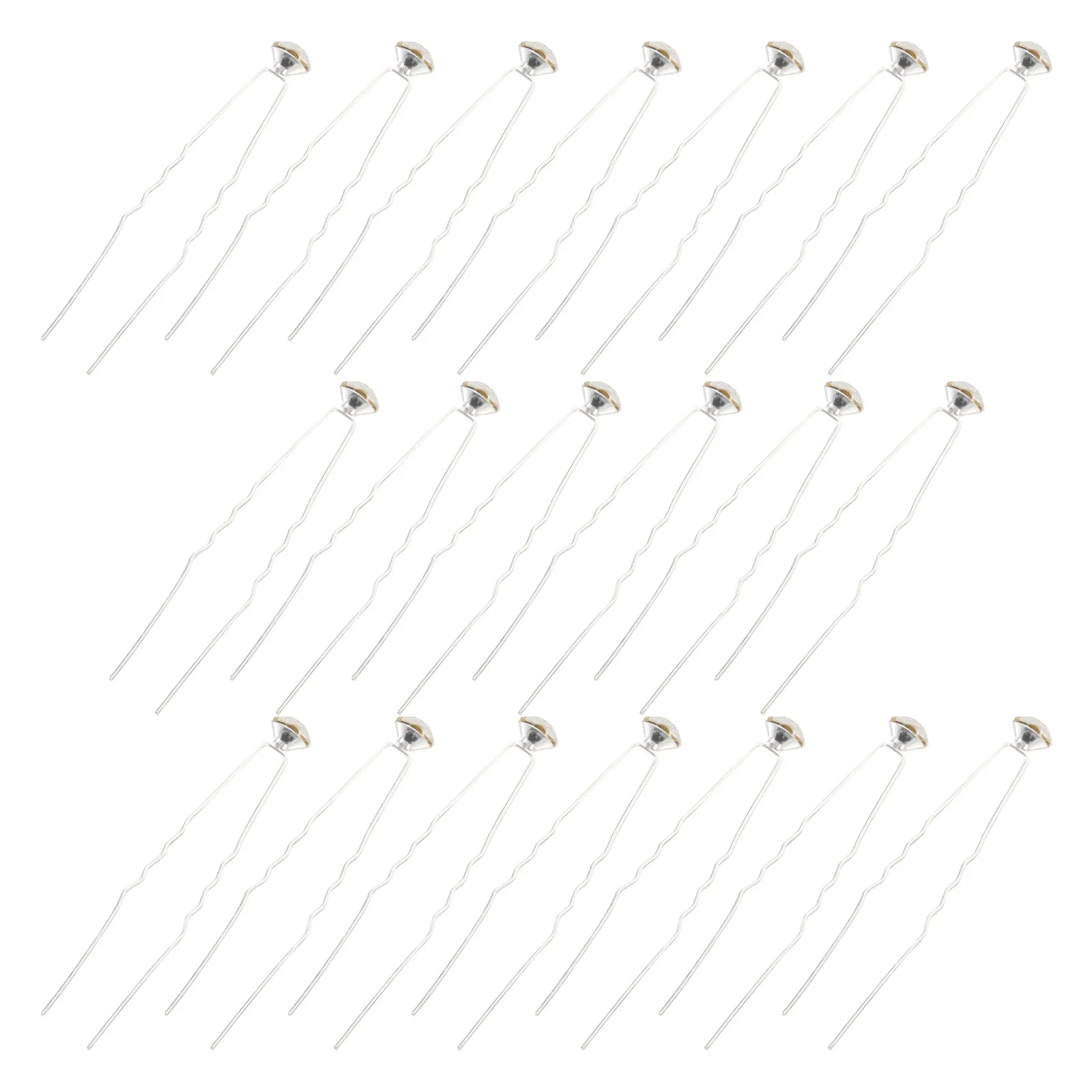 20 قطعة دبوس الشعر على شكل دبوس الشعر للنساء الفرنسية تويست العقدة دبوس الزفاف حفل زفاف عصا الشعر دبابيس الشعر اللؤلؤ الزخرفية #4