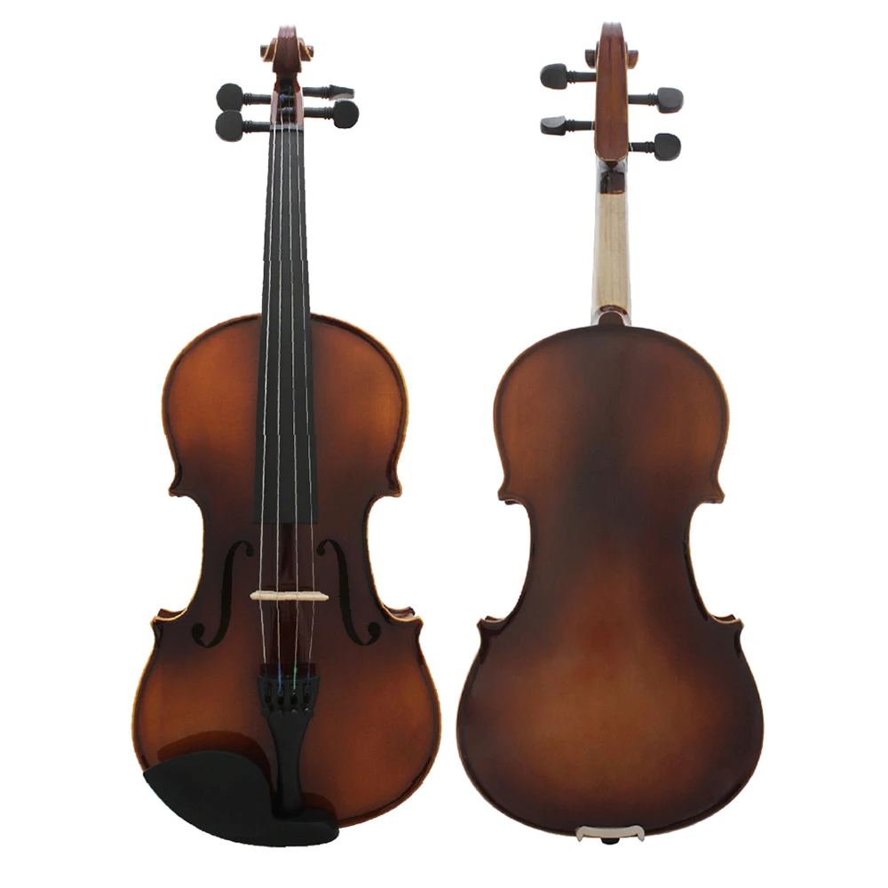 Astonvilla AV-04 Acoustic Violin Full Size Fiddle Maple Vintage Style Violin Stringed Instrument with Case Bow Accessoires