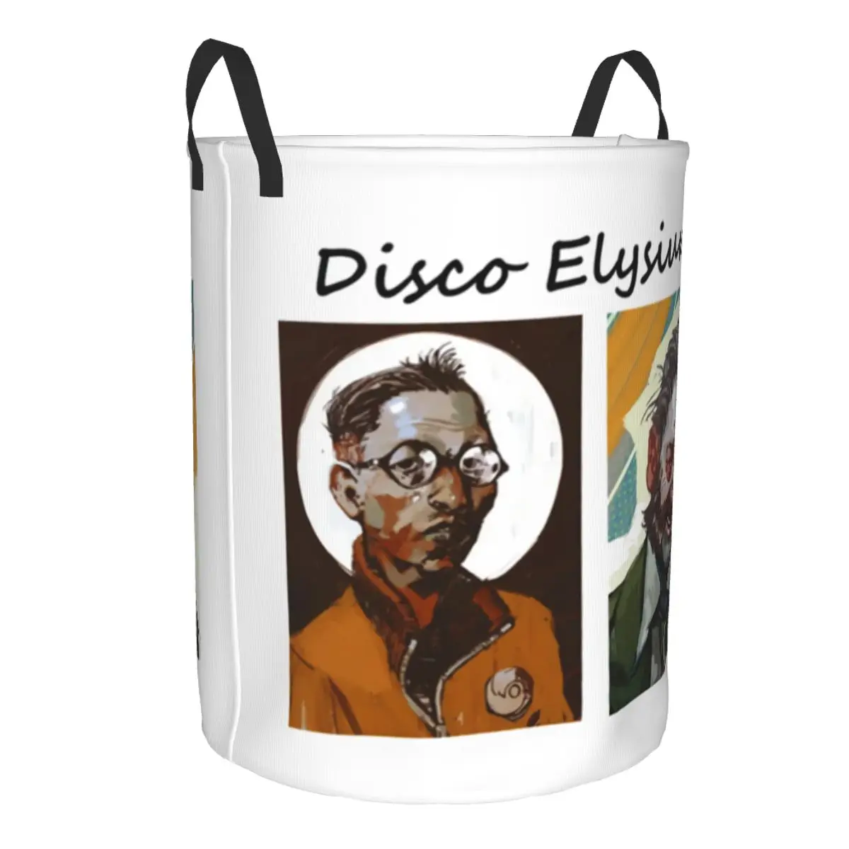 Disco Elysium Gaming Laundry Hamper Large Clothes Storage Basket Toys Bin Organizer for Boy Girl