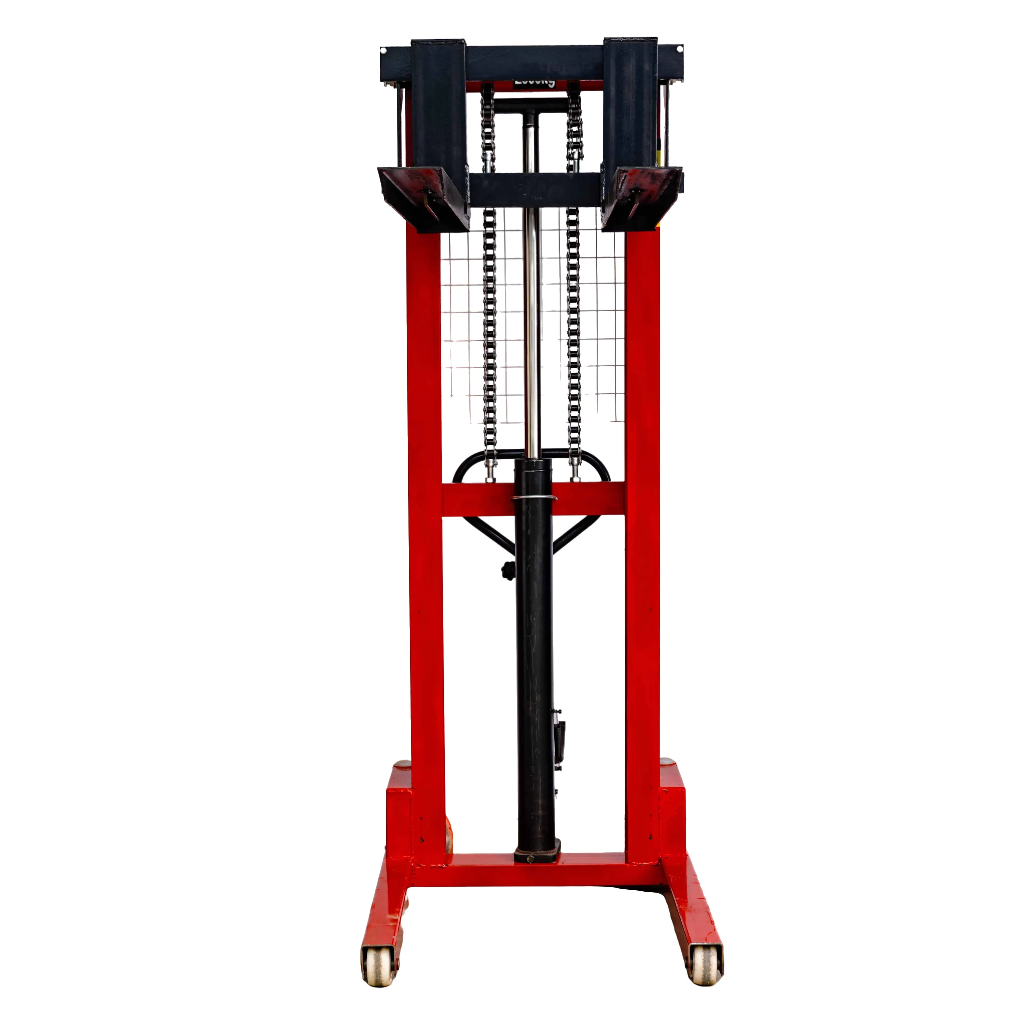 1.6m 2ton Hot Selling High Quality Safety and Low Cost Manual Stacker for Advertisement Company