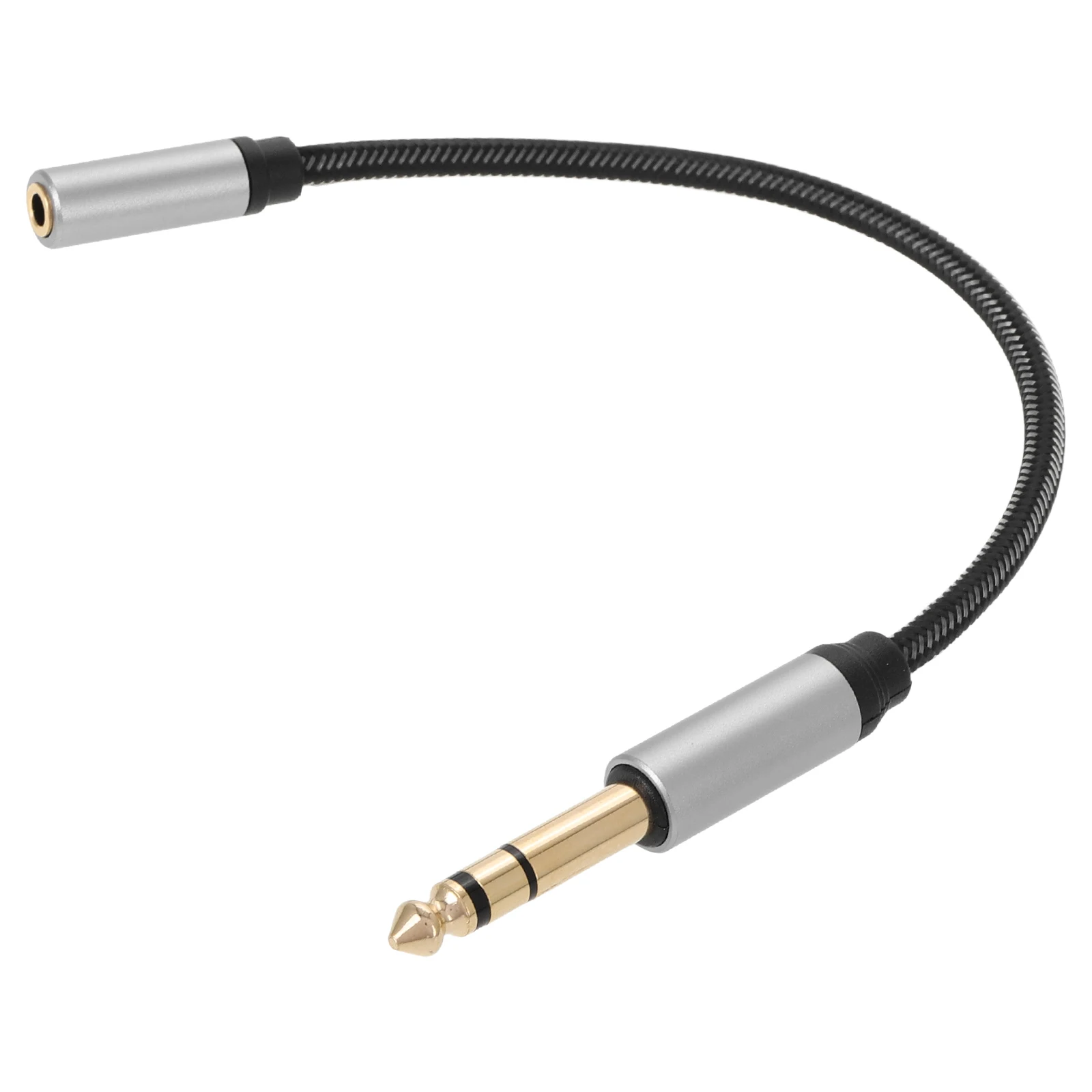 

Headphone Extension Cord 6.35mm to 3.5mm Aux Cable for Phones Tablets Computers Clear Sound Durable Lightweight Portable Studio