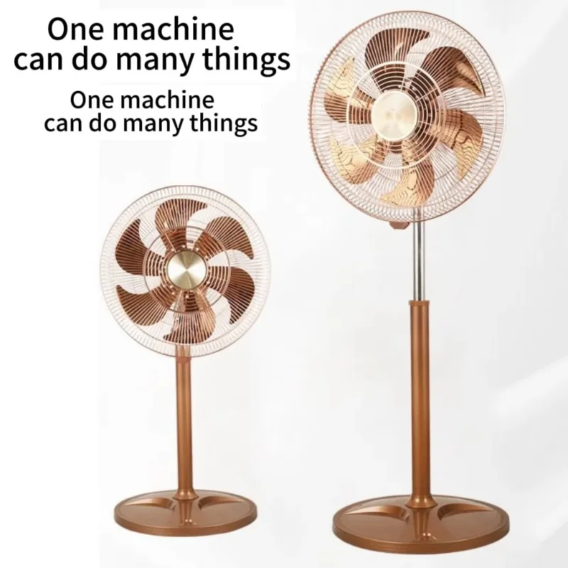 High Quality 17.9-Inch Metal Four-Speed Vertical Air Cooling Fan 5-Blades Electric Customized Mechanical Control Household