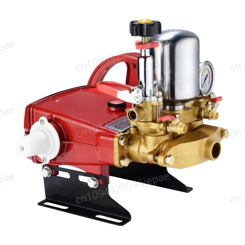 26 Type High Pressure Triplex Plunger Pump Pesticide Sprayer Agricultural Pesticide Sprayer Cleaning Machine Disinfection Spraye