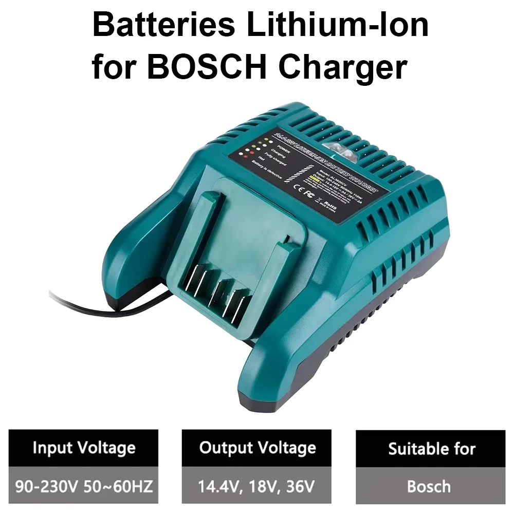 

For BOSCH 14.4-36V Charger Rechargeable Batteries Replacement Battery For Bosch BAT810 BAT836 D-70771 Power Tool Charger New