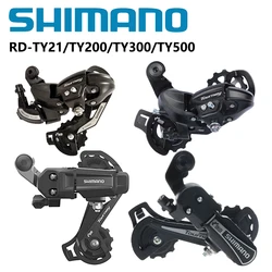 Shimano Tourney RD-TY21/TY200/TY300/TY500 Rear Derailleur 6/7 Speed For MTB Mountain Bike Bicycle Index Shifting Drivetrains