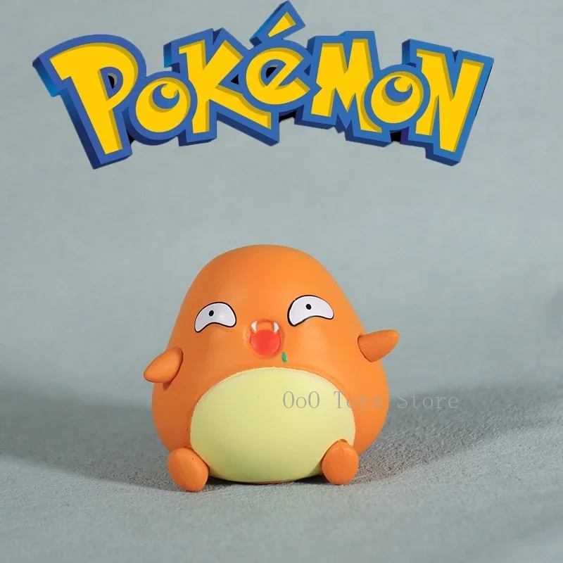 8cm/3.14in Pokemon Fool Stupid Smilingly Pikachu Cute Figure Car Decoration Collection Model Toys