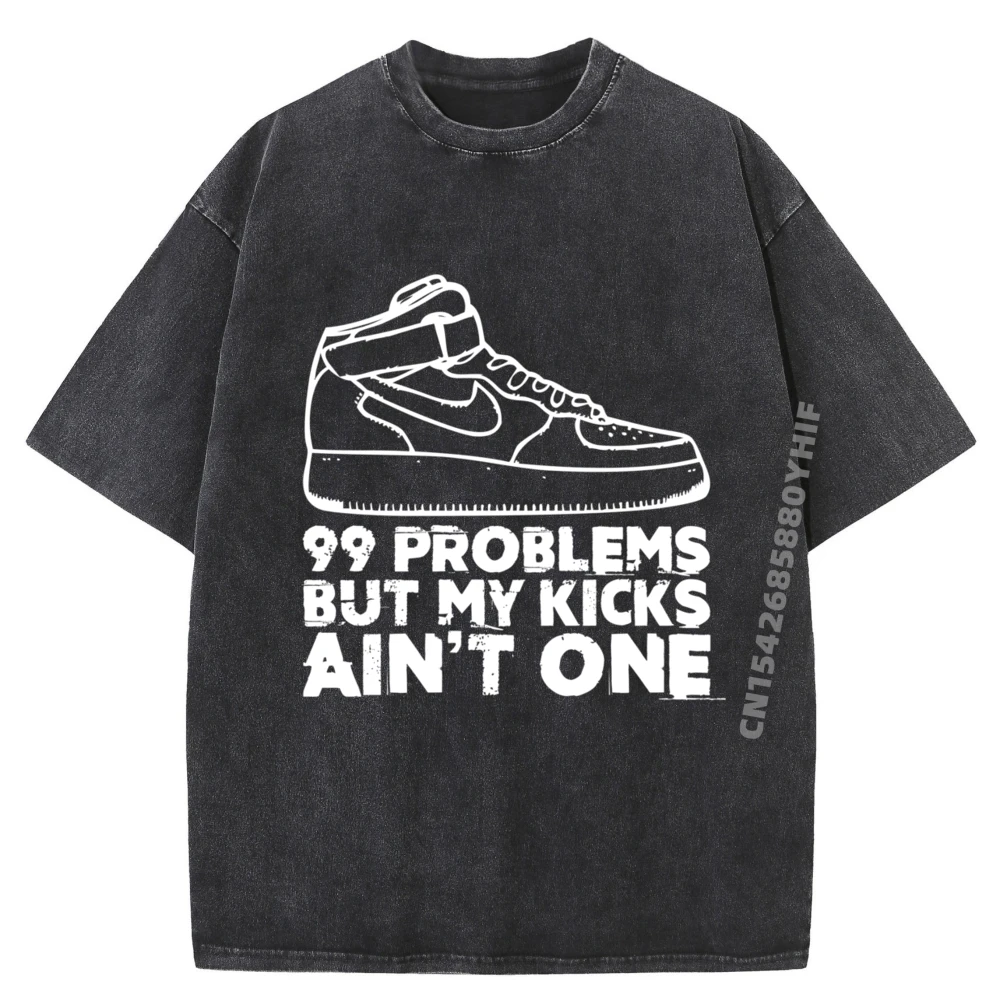 

I Love My Kicks For Sneakerhead Коллекционер кроссовок Аниме Футболки Винтажные футболки Мужская футболка Большой размер Промытая рубашка