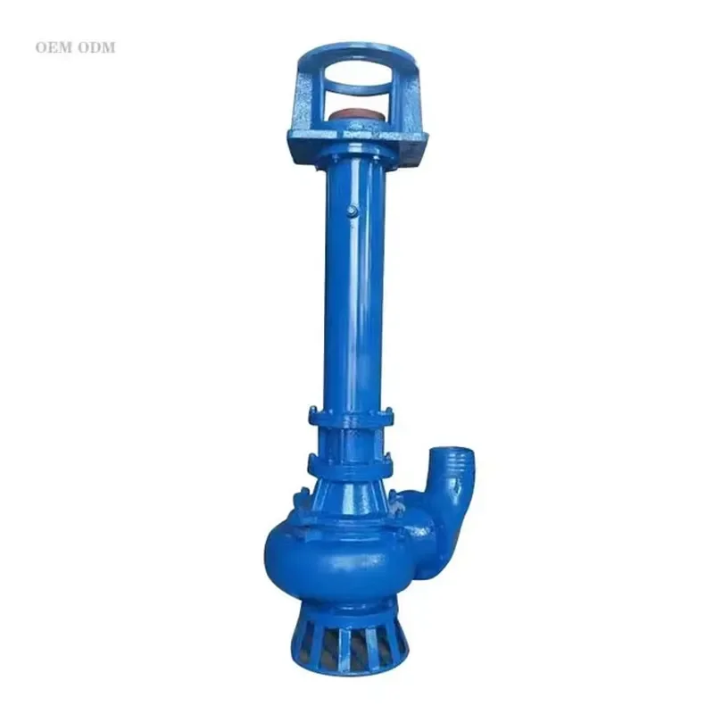 High Pressure Large Flow Vertical Submersible Slurry Pump for Dredging Sludge Industry Fish Pond