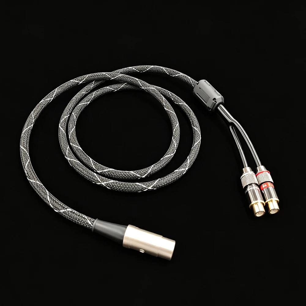 5-Pin Din Male to 2-RCA Female Jumper Cable For BO, Naim Systems