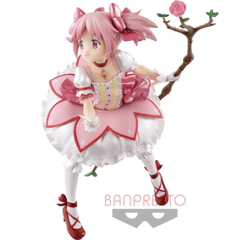 In Stock Original Bandai BANPRESTO EXQ Kaname Madoka Special Color Ver. Action Figure Animation Toy Gift Model Collector Anime