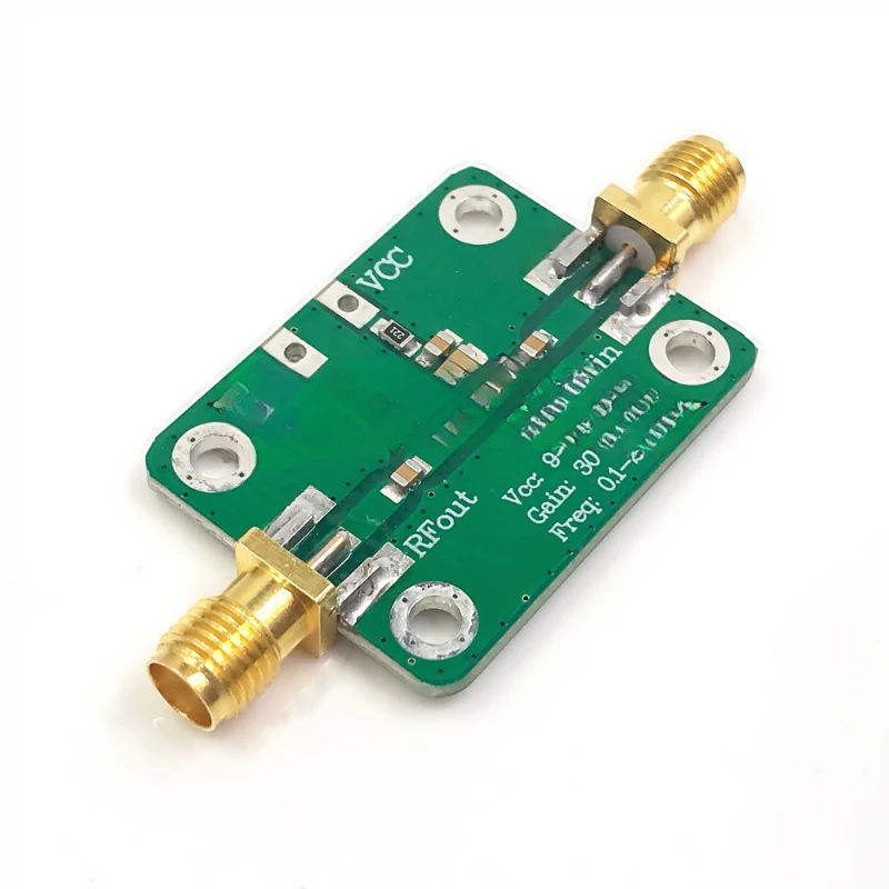 RF Broadband Amplifier Low Noise Amplifier LNA (0.1-2000MHz Gain 32dB) for Direct Shooting