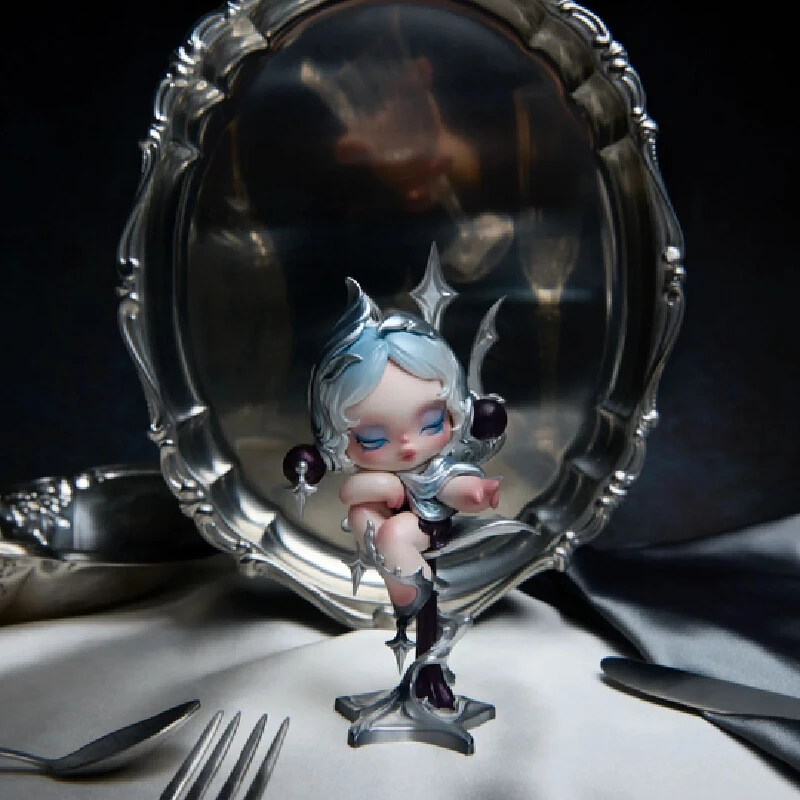 Tcv Popmart The Feast Begins Skullpanda Series слепая коробка экшн-фигурка настольное украшение сюрпризы для девочек с рождественскими подарками