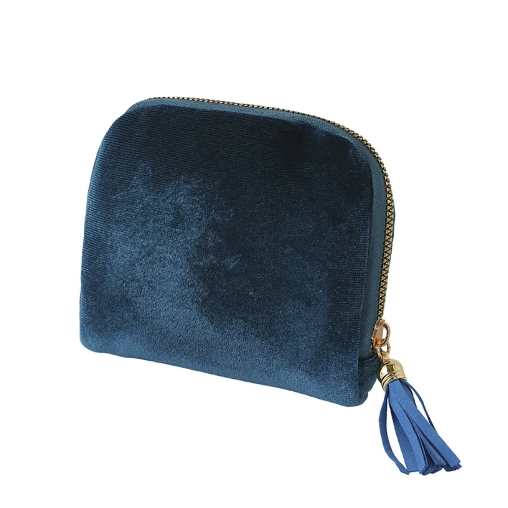 6-Layer Jewelry Storage Bag Anti-Scratch Portable Women's Wallet Anti-friction Soft Travel Jewelry Case Travel Outdoor Use