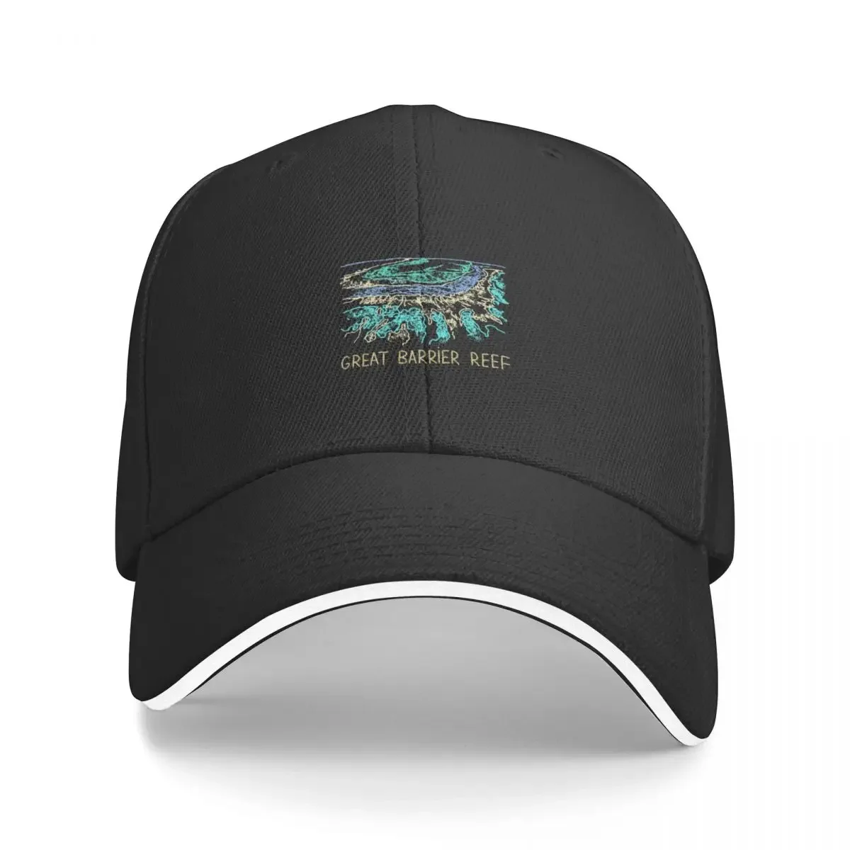 

Great Barrier Reef Australia Baseball Cap Kids Hat Golf Cap Uv Protection Solar Hat Luxury Cap Men Hats Women's