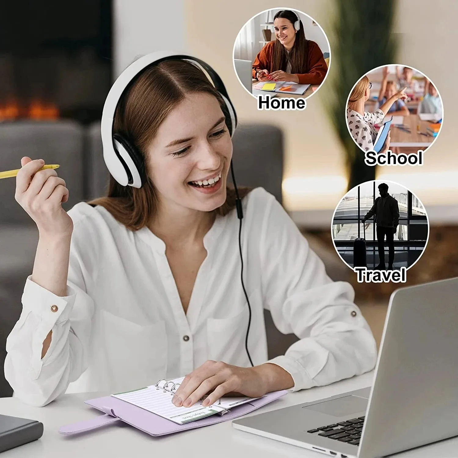 A6 Loose-leaf Notebook Budget Planner 2024 Cash Envelope Savings Money 6 Holes Binder for Financial Management Binder Housing