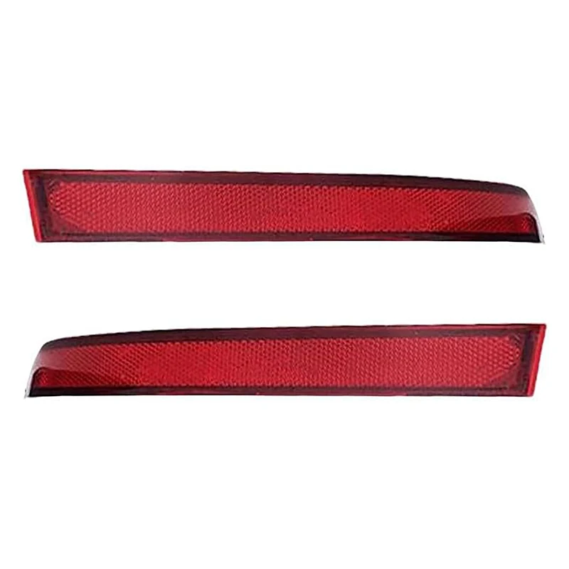 Left Right Rear Bumper Light Reflector Strips Fit For Volkswagen Touran 2006-2010 1T0945105A,T0945106A Exterior Car Accessories