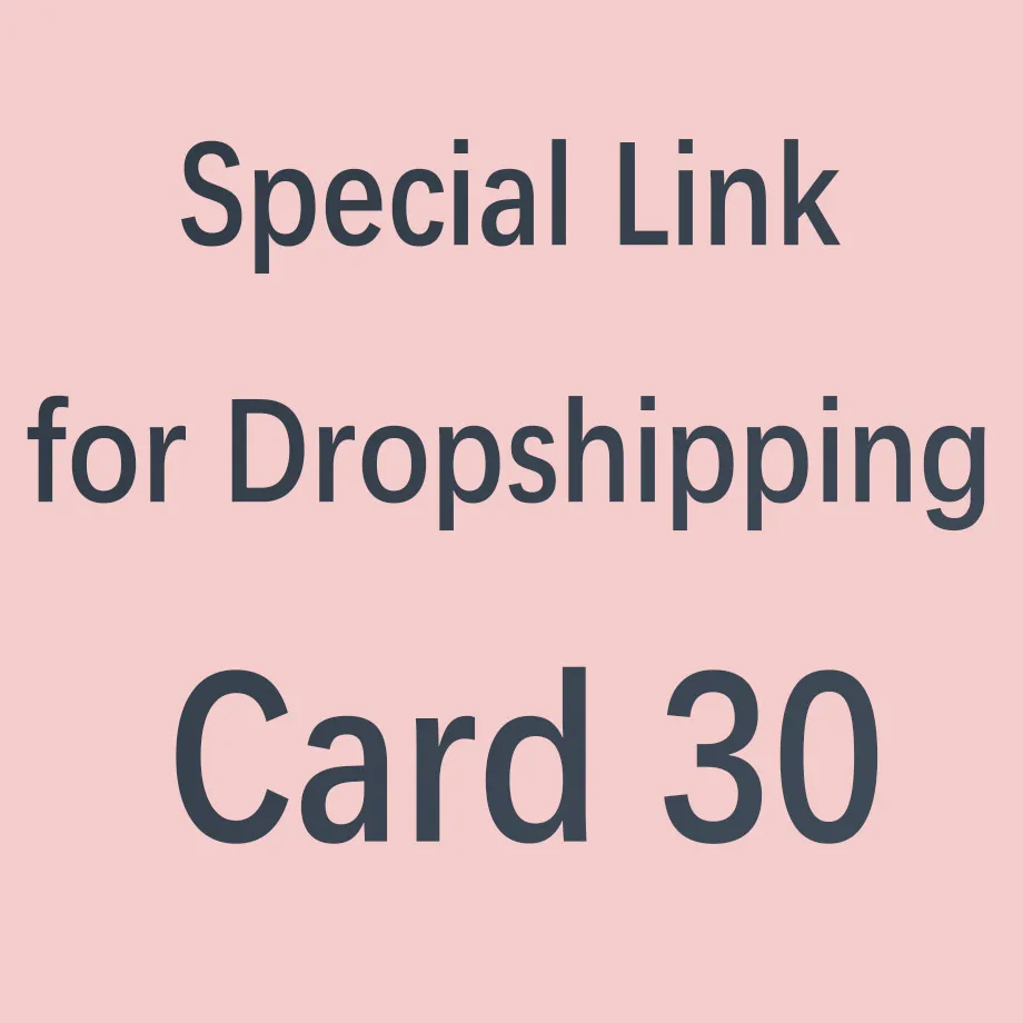 

Специальная ссылка CSJA C 30 для прямой доставки/дополнительной оплаты вашего заказа/дополнительной платы-ожерелья из розового кварца