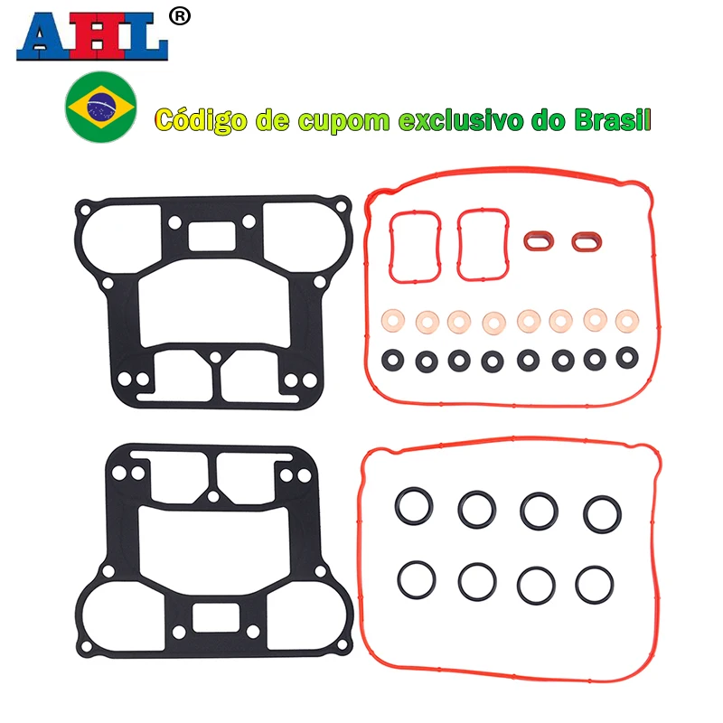 Kit de junta para tampa de balancim de motocicleta, para harley sportster iron 883 1200 xl883 xl883l xl883r xl883n xl883c xr1200 xr1200x