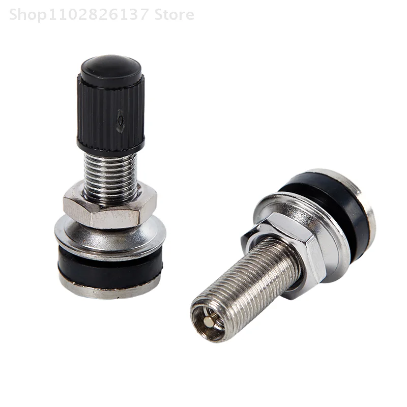 

1pcs Motorcycle Copper Tyre Valve Nozzle 33mm Motorbike Scooter Bike Tubeless Schrader Valve Cycling Ordinary Core Chamber Valve