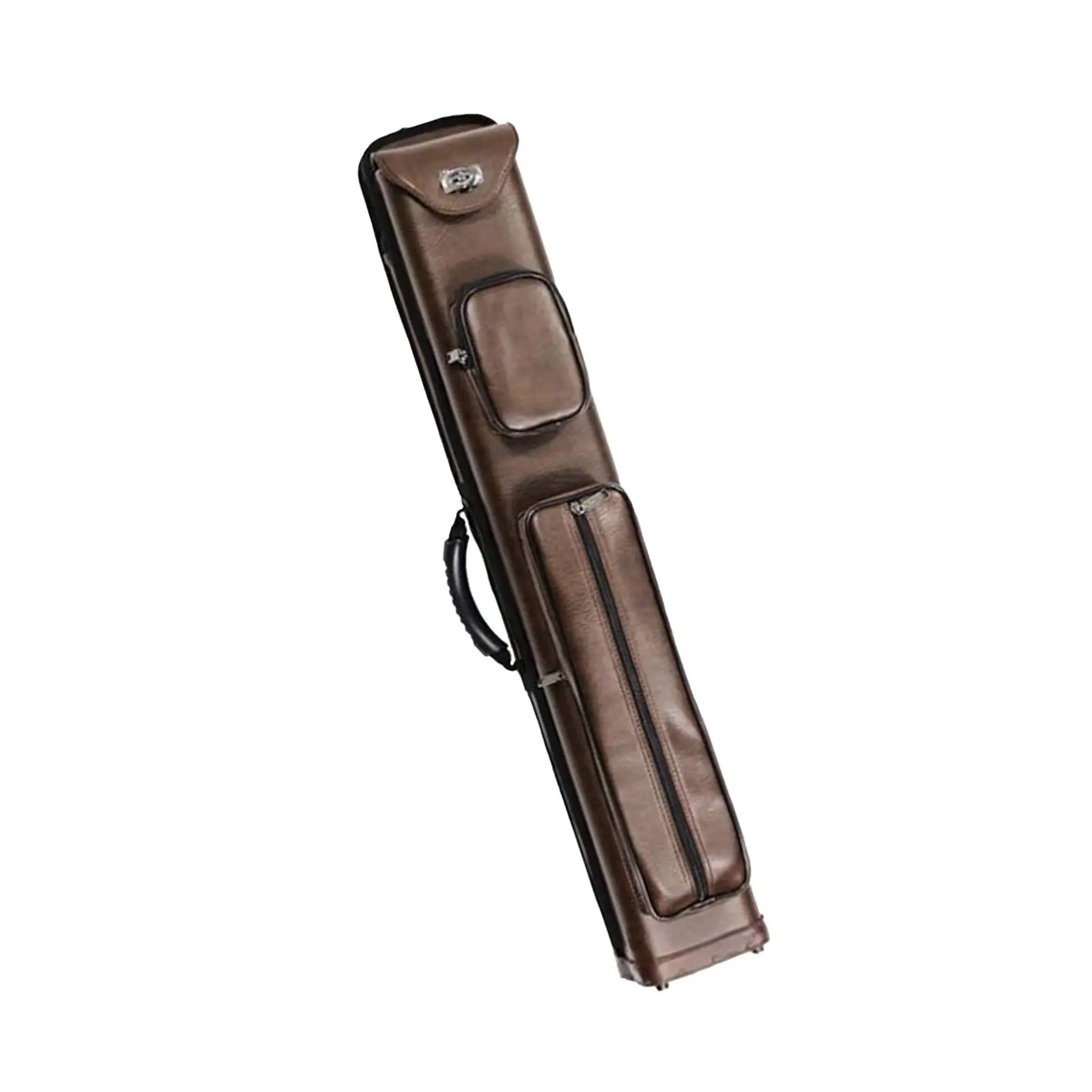8 Holes Billiards Pool Cue Case Protective Anti Scratch with External Pocket