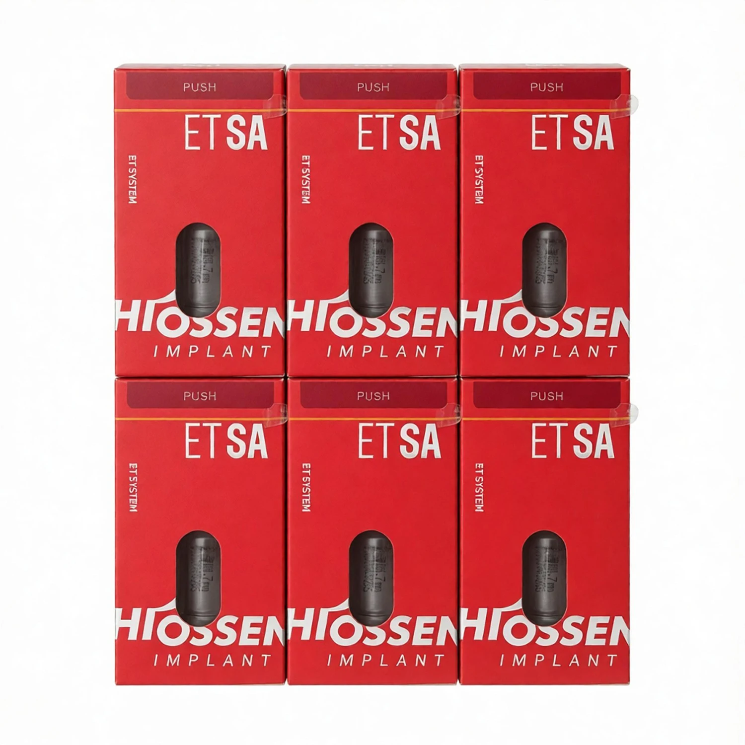 6Pcs/Lot Original Dental ETIII/ETIV NH Implant Nano-Hydrophilic Surface Internal Hex Connection for Minimally Invasive Surgery