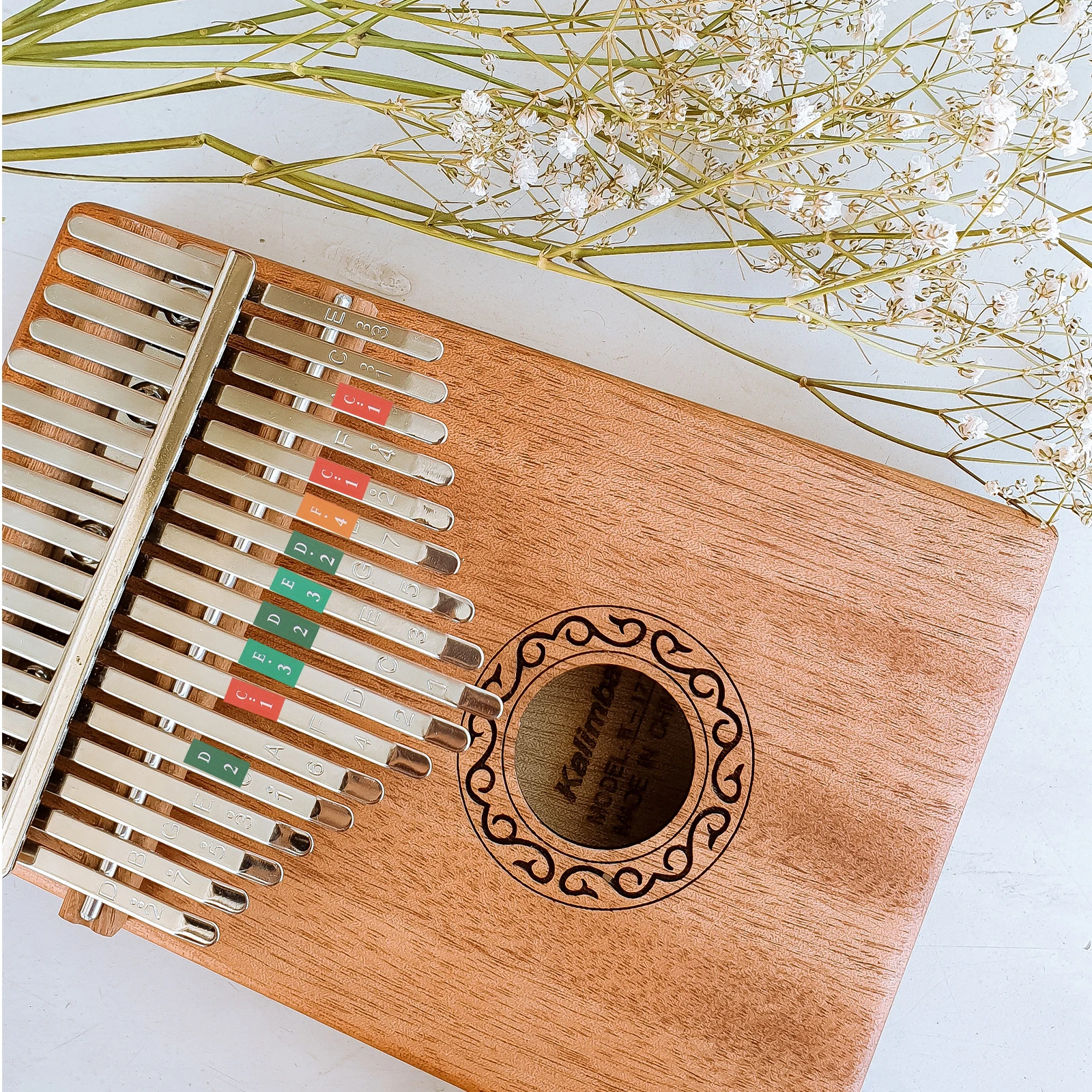 

5Sets Thumb Piano Stickers Beginner-Friendly Removable Learning Labels Efficient Practice Keyboard Decals Accessories