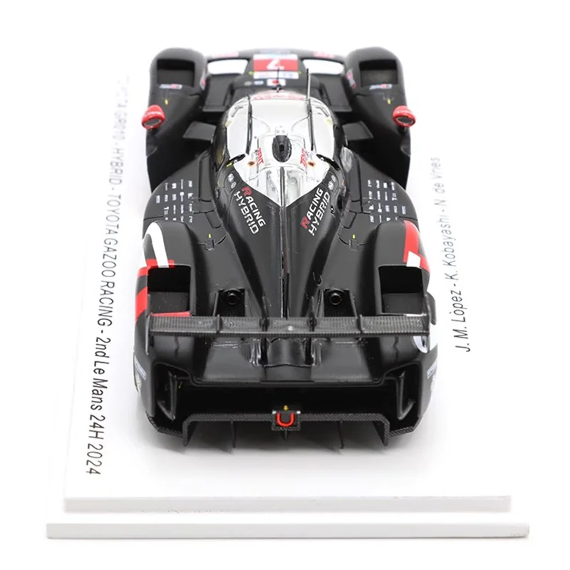 Em estoque faísca 1:43 toyota gr010 híbrido le mans 24h 2024 liga