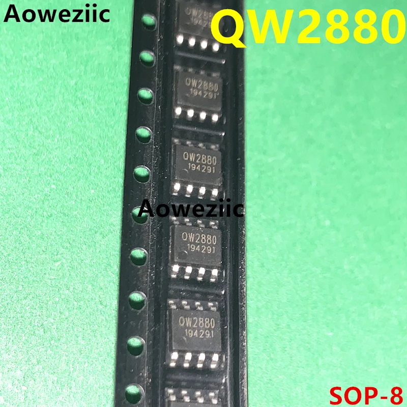 QW2880 SOP-8 LED bulb downlight non isolated driving IC fire emergency light lighting chip