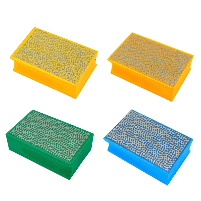 Blocco smerigliatura manuale stabile, rivestito in adamantite, impugnatura ergonomica rifinitura precisa dei