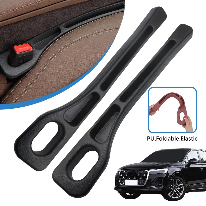 Car Seat Gap Leak-proof Storage Plug Strip For Audi Q7 4L 2006-2024Car Seat Gap Filler Organizer Interior Decoration Accessories