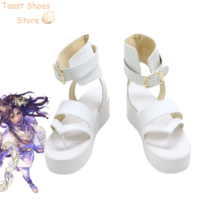 

Game Twisted Wonderland Savanaclaw Leona Cosplay Shoes PU Leather Shoes Halloween Carnival Boots Cosplay Props Costume Prop