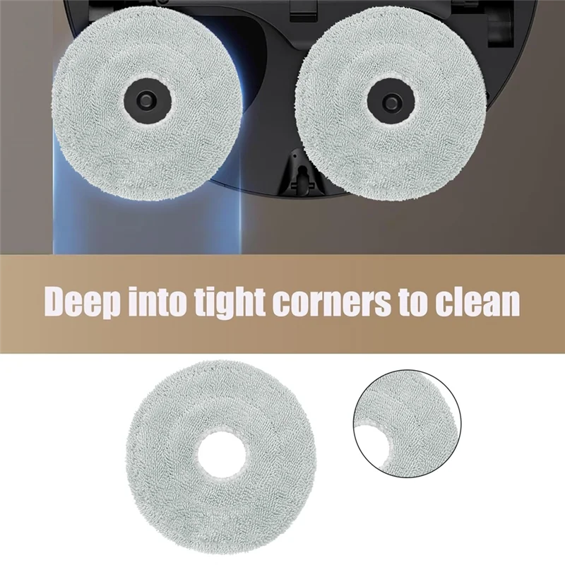 

AB43-Набор аксессуаров для Dreame S50 Pro/S50 Ultra/Mova P60, основная боковая щетка, вакуумные мешки, фильтры, подушечки для швабры, модуль дезодорации