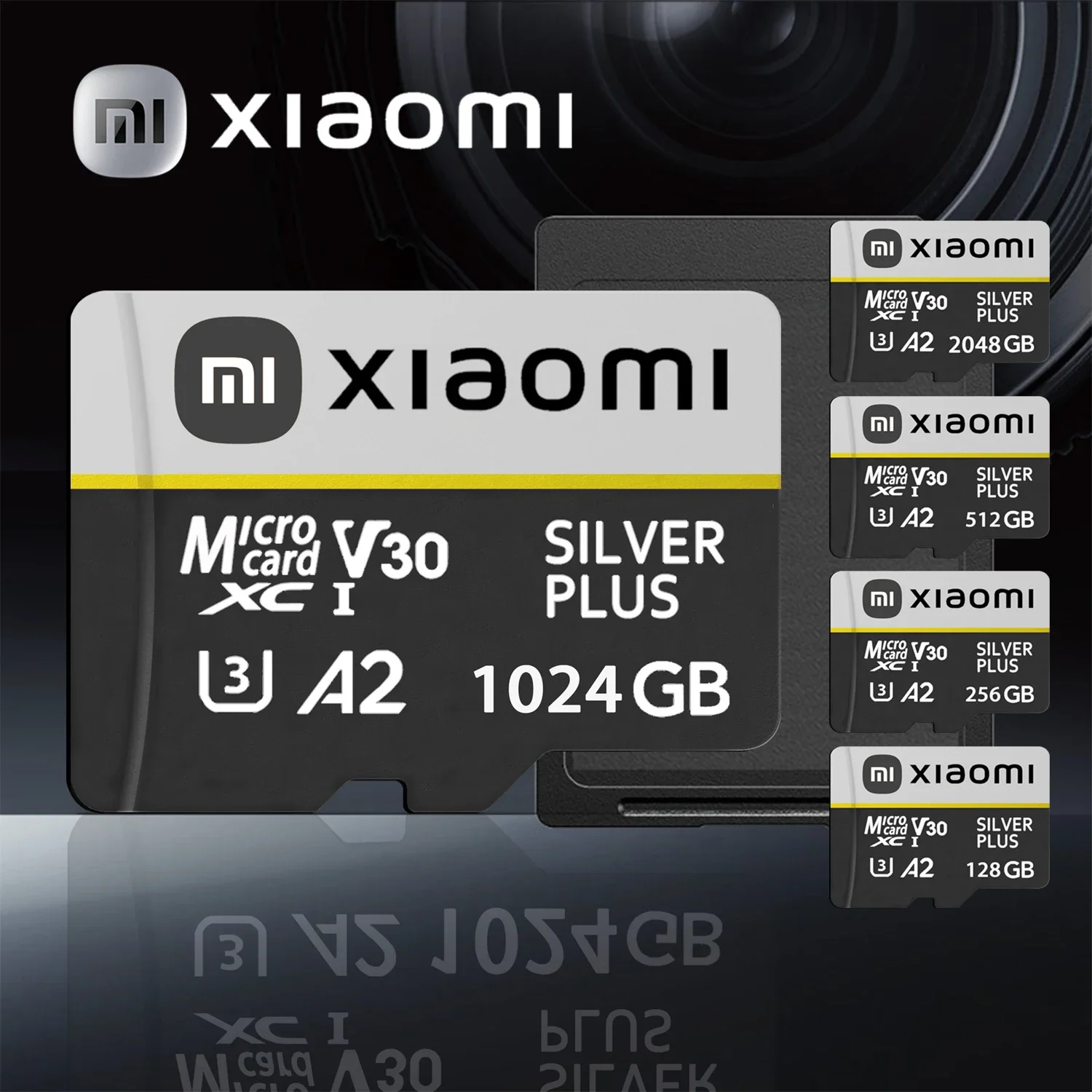

Xiaomi High Speed Memory Card 128GB Micro SD Card 256GB 512GB 1TB MicroSD Flash Card For CellPhone Camera Table PC
