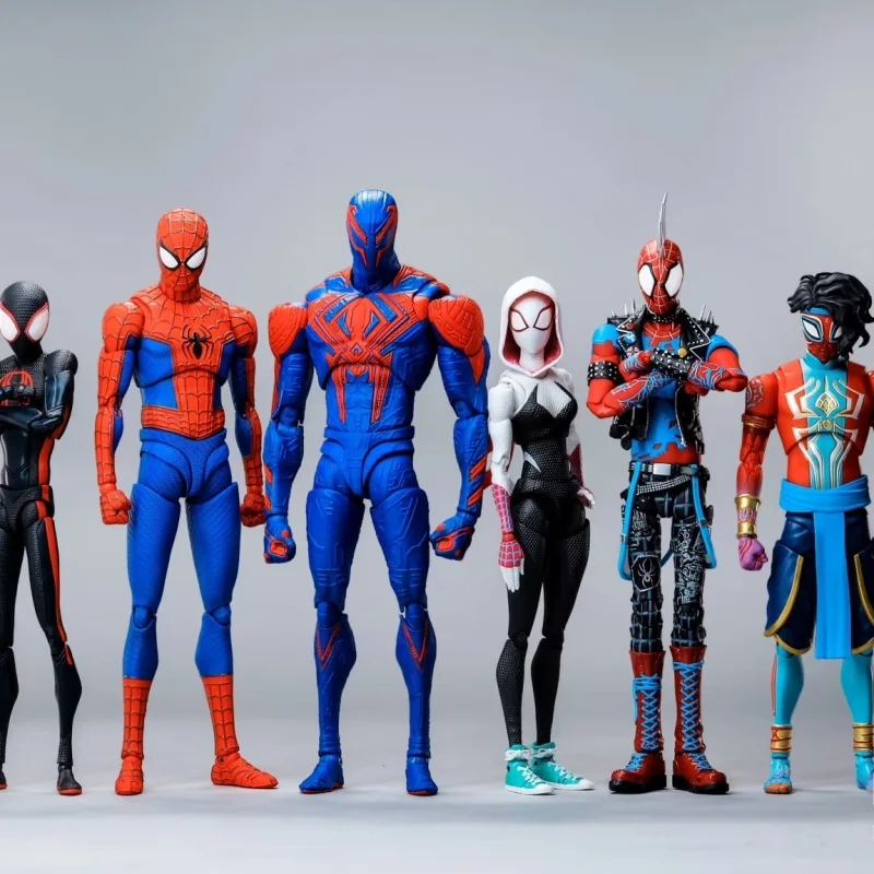 

Ct Toys Wolverine /Spiderman Mafex series Action Figure Agent Anti Venom Amazing Yamaguchi Anime Action Figure Model Customized