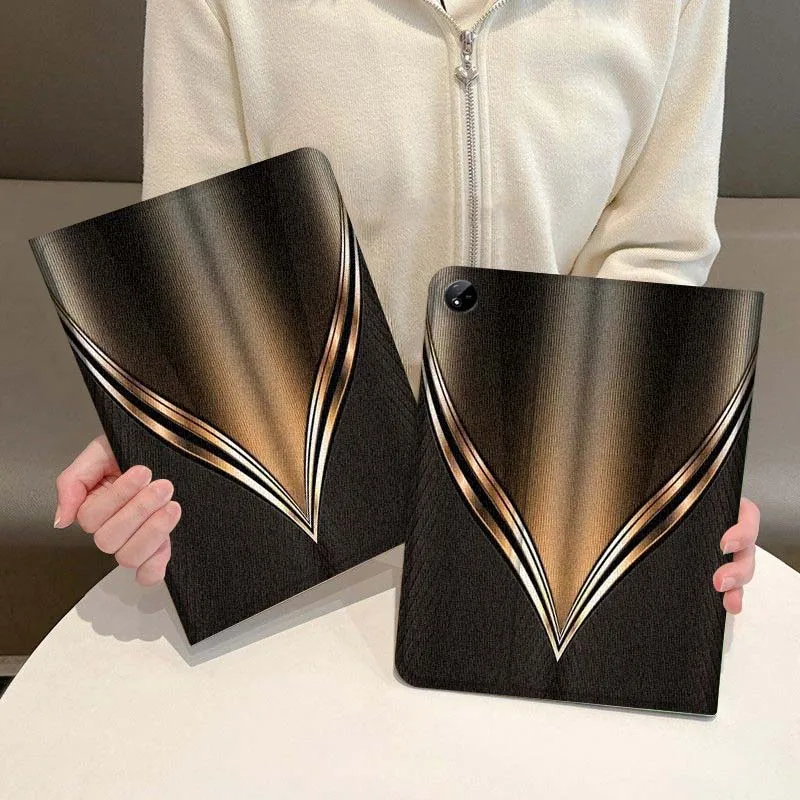 حافظة تابلت بنمط معدني مضيء لهاتف Vivo IQOO Pad Air Pad3 IQOO Pad5 Pad2 Pad3 SE Pro 11.5 12.1 12.3 13 بوصة #1