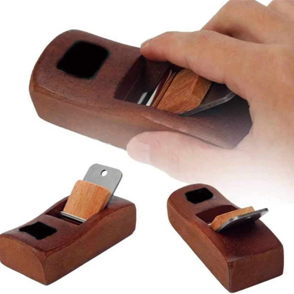 Mini and Convenient Wood Block Plane Hand Tool Woodworking DIY Carpenter Manual Planer Wooden Slicer for Woodcraft Projects