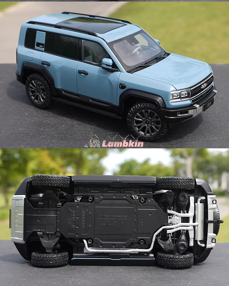 Model Decoration 1:18 For Original BYD Equation Leopard 5 BYD Leopard 5 SUV Off-road Vehicle Alloy Car Model