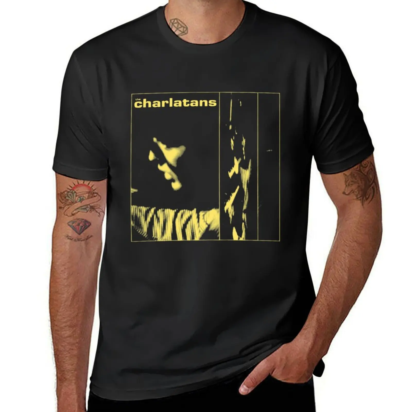 

The Charlatans T-Shirt anime blacks graphics mens t shirts pack
