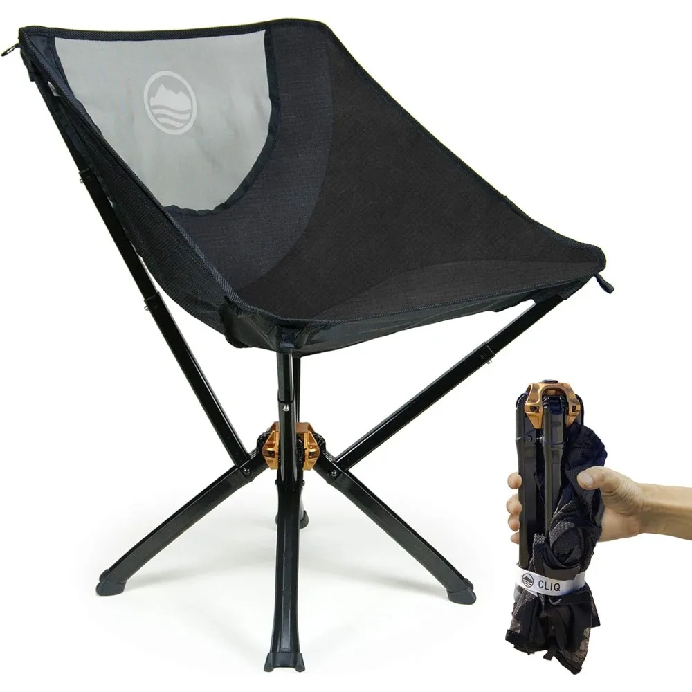 

Portable Chair - Lightweight Folding Chair for Camping, Supports 300 Lbs, Perfect for Outdoor Adventures