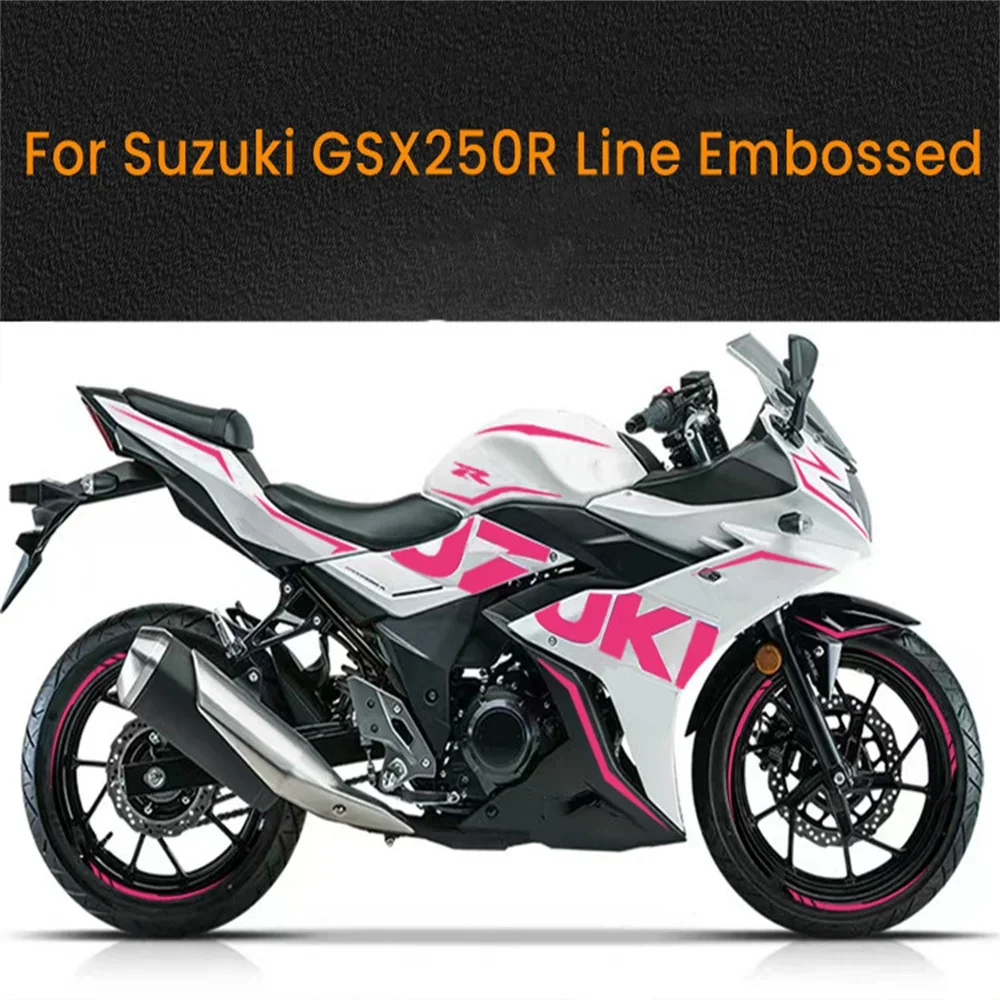 

Motorcycle decal with full line decal sticker accessories For GSX-R GSX250R GSX250r