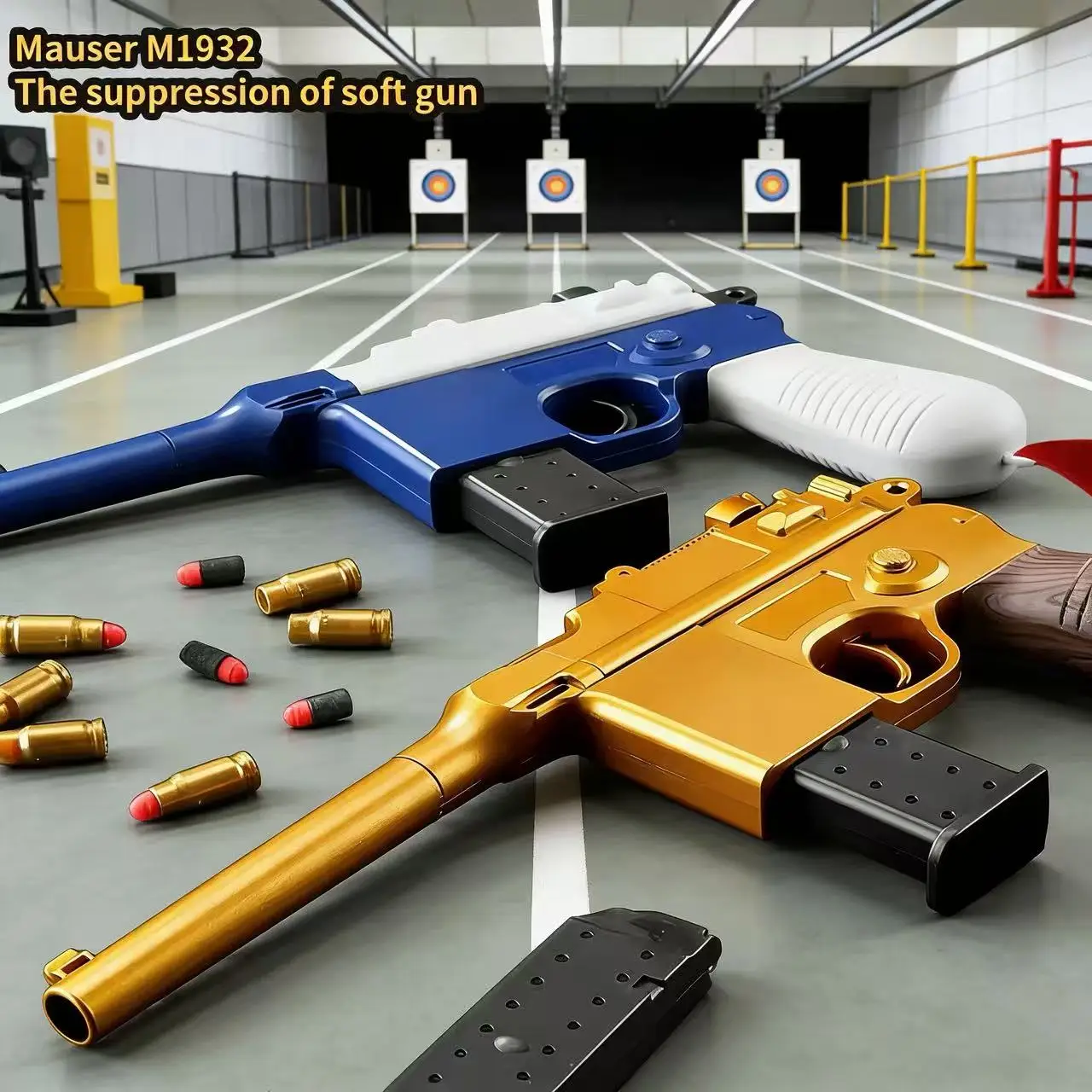 Pistolet à balles souples manuel court Airsoft, pistolet de Sniper, jouet, jeu de tir pour enfants, cadeaux d'anniversaire pour garçons