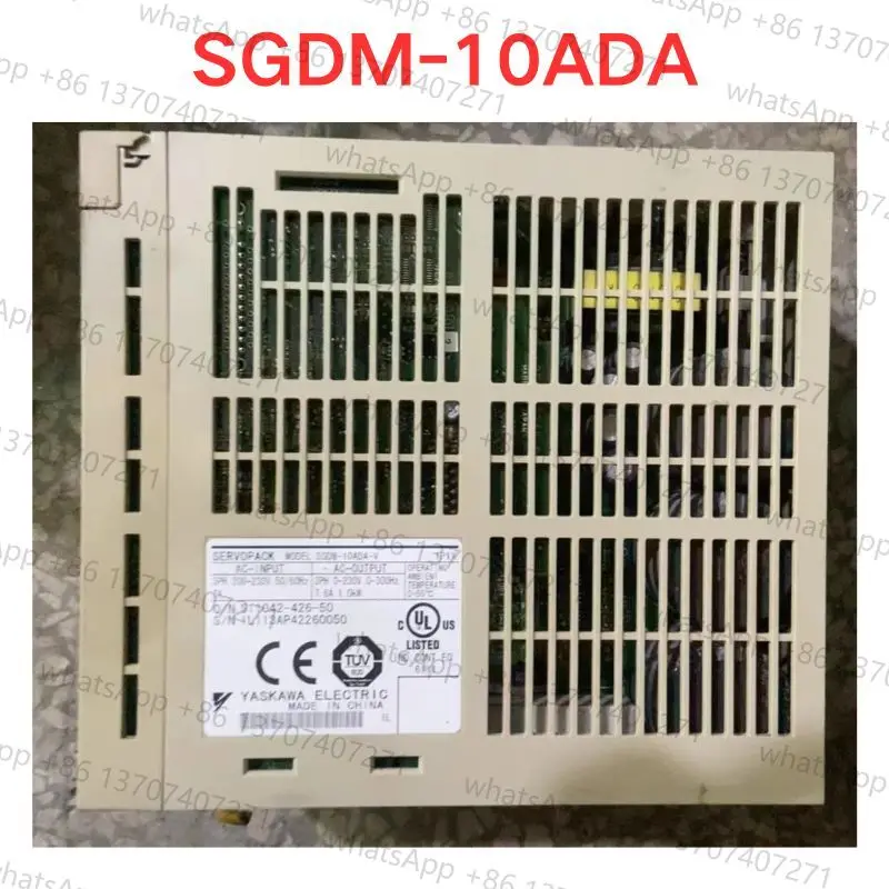 

Used SGDM-10ADA Servo driver Functional test OK