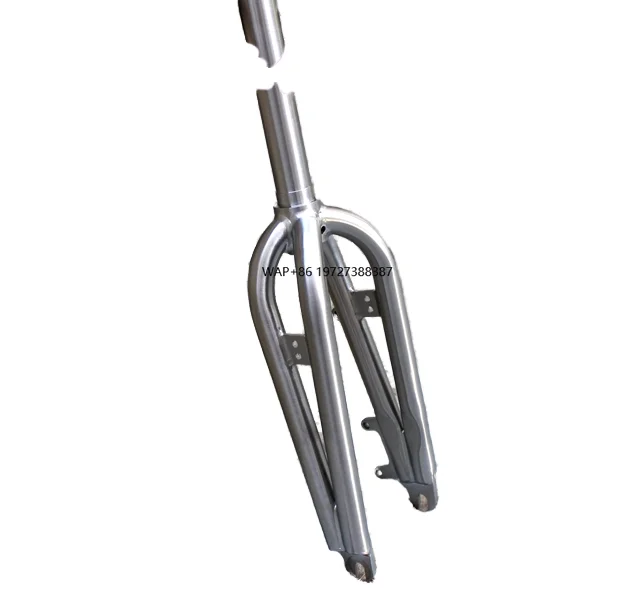 

20-Inch Titanium Folding Bicycle Frame with Straight Steerer Type Titanium Bike Fork for Comfortable Riding