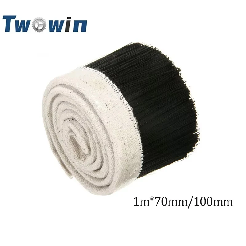 

1m*70mm /1m*100mm Brush Vacuum Cleaner Engraving Machine Dust Cover For CNC Router For Spindle Motor