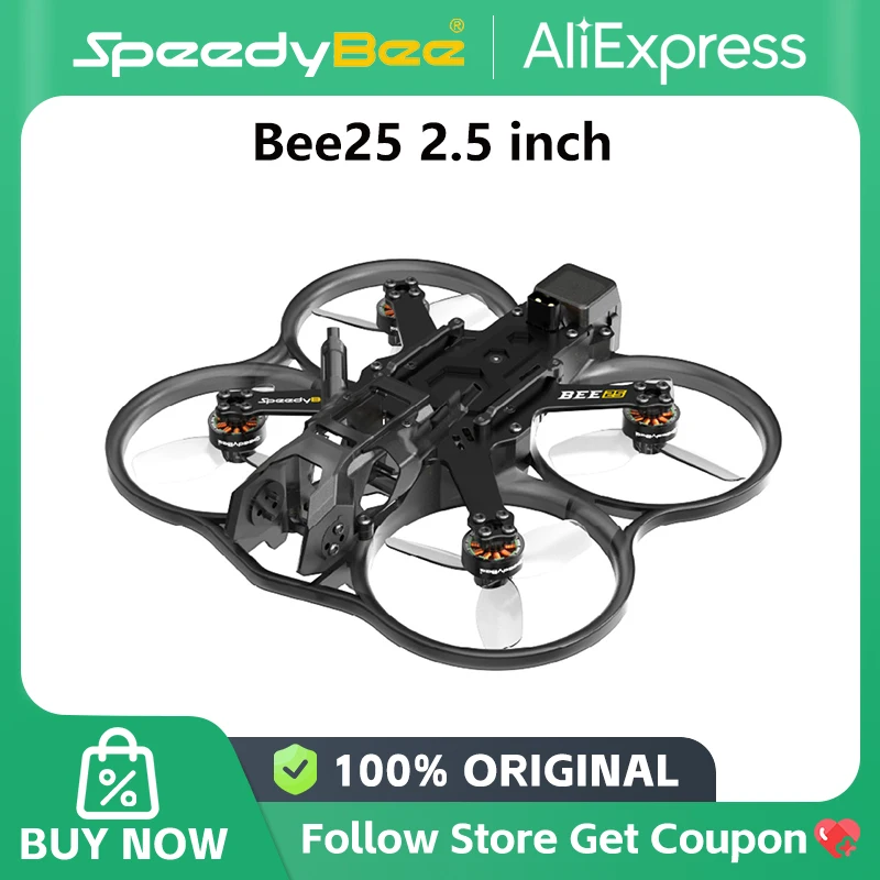 SpeedyBee Bee25 2.5inch for HD FPV Compatible with03 Air Unit/RunCamLink/Analog VTX Without camera and without VTX